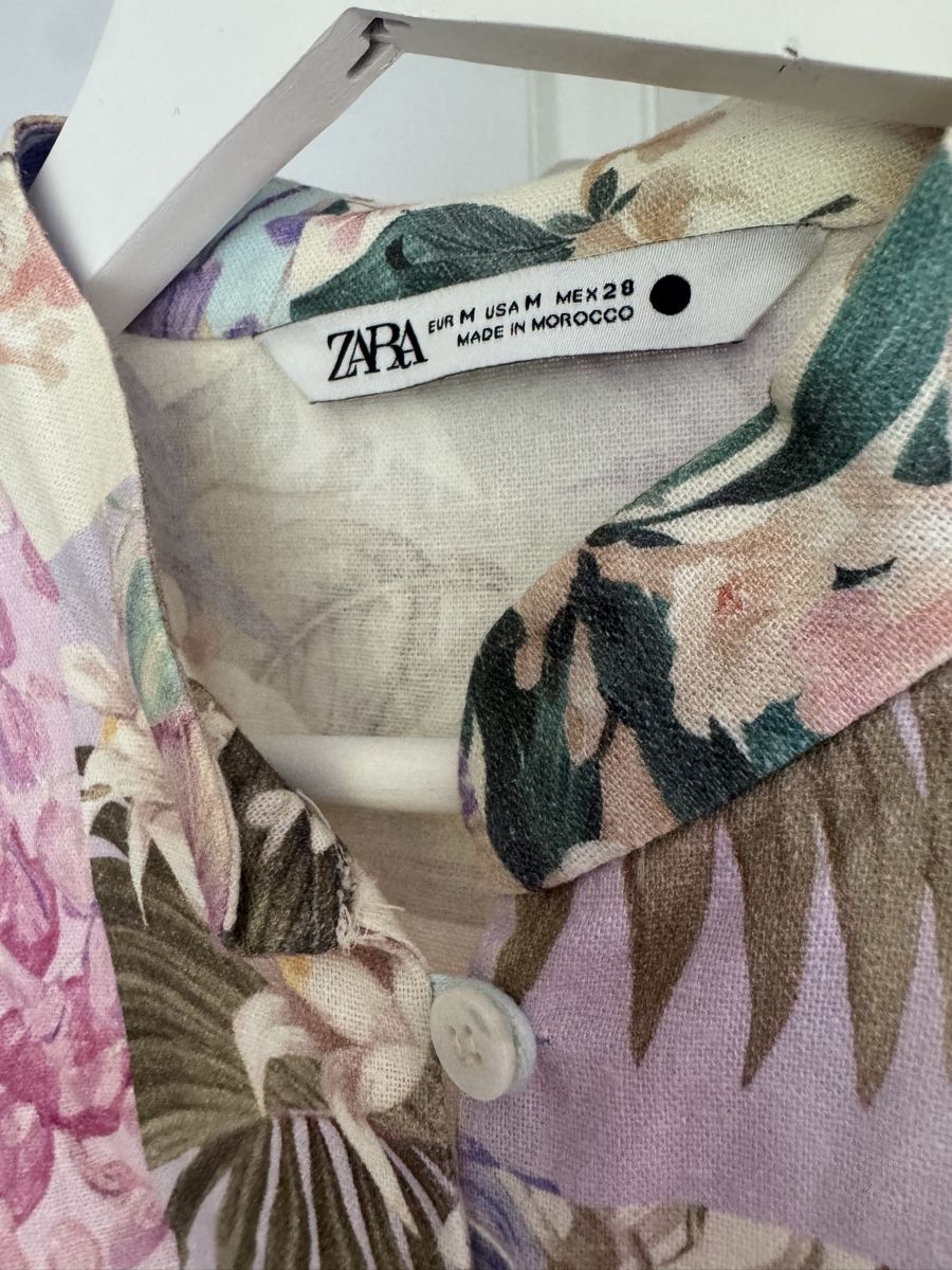 Zara Vestiti: ZARA Kleid patchwork floral Sommer Grösse M  – Usato da Zürich venduto da kat_t9m9 2
