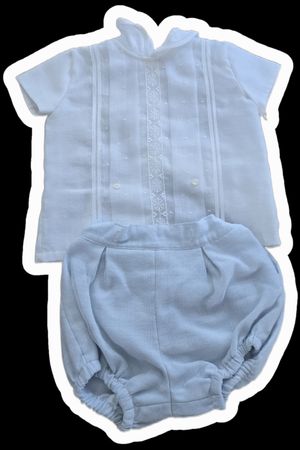 Sommerliches Baby-Set, z.B für Taufe, Grösse 12M