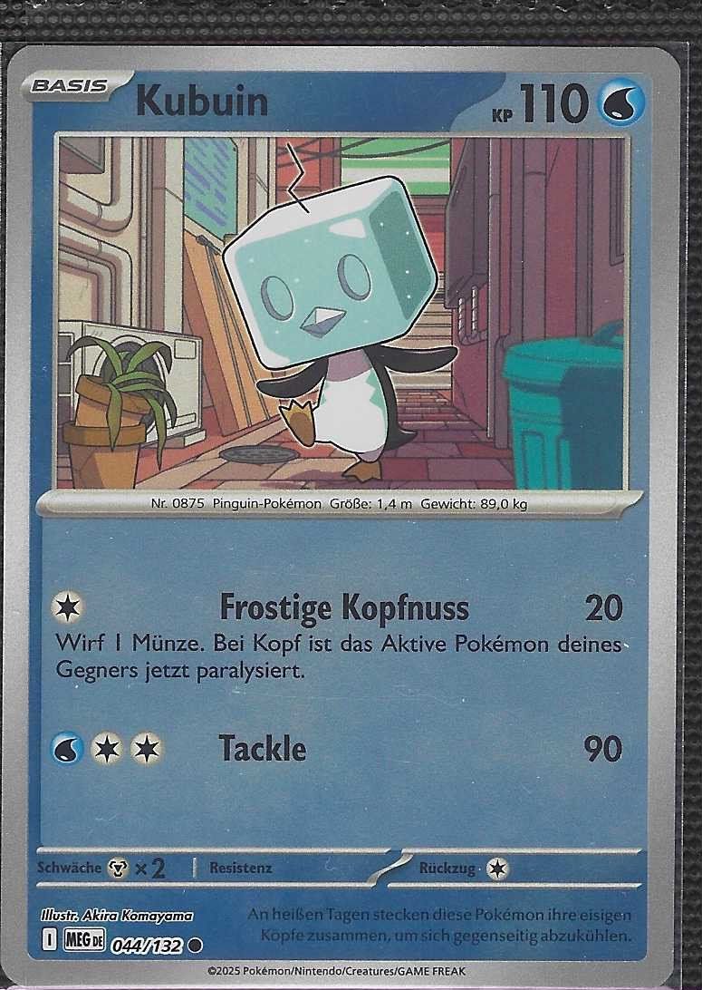 Pokémon Cartes à collectionner: Pokémon Karte DE Mega-Entwicklung Kubuin 044/132 – Neuf (Voir description) à Beggingen par Rafnex6