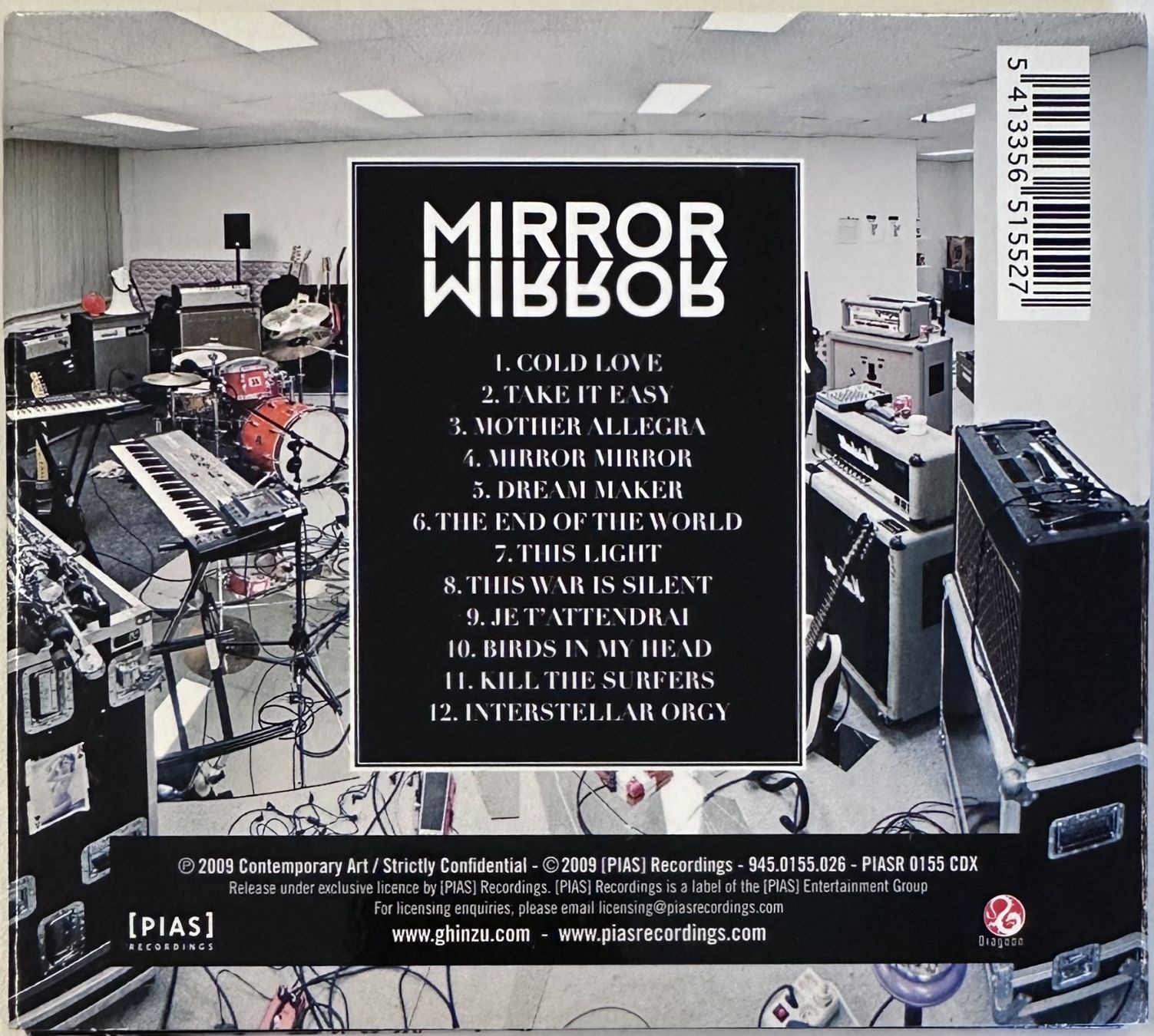 CD: Ghinzu – Mirror Mirror – Usato da Martigny venduto da jereq 1
