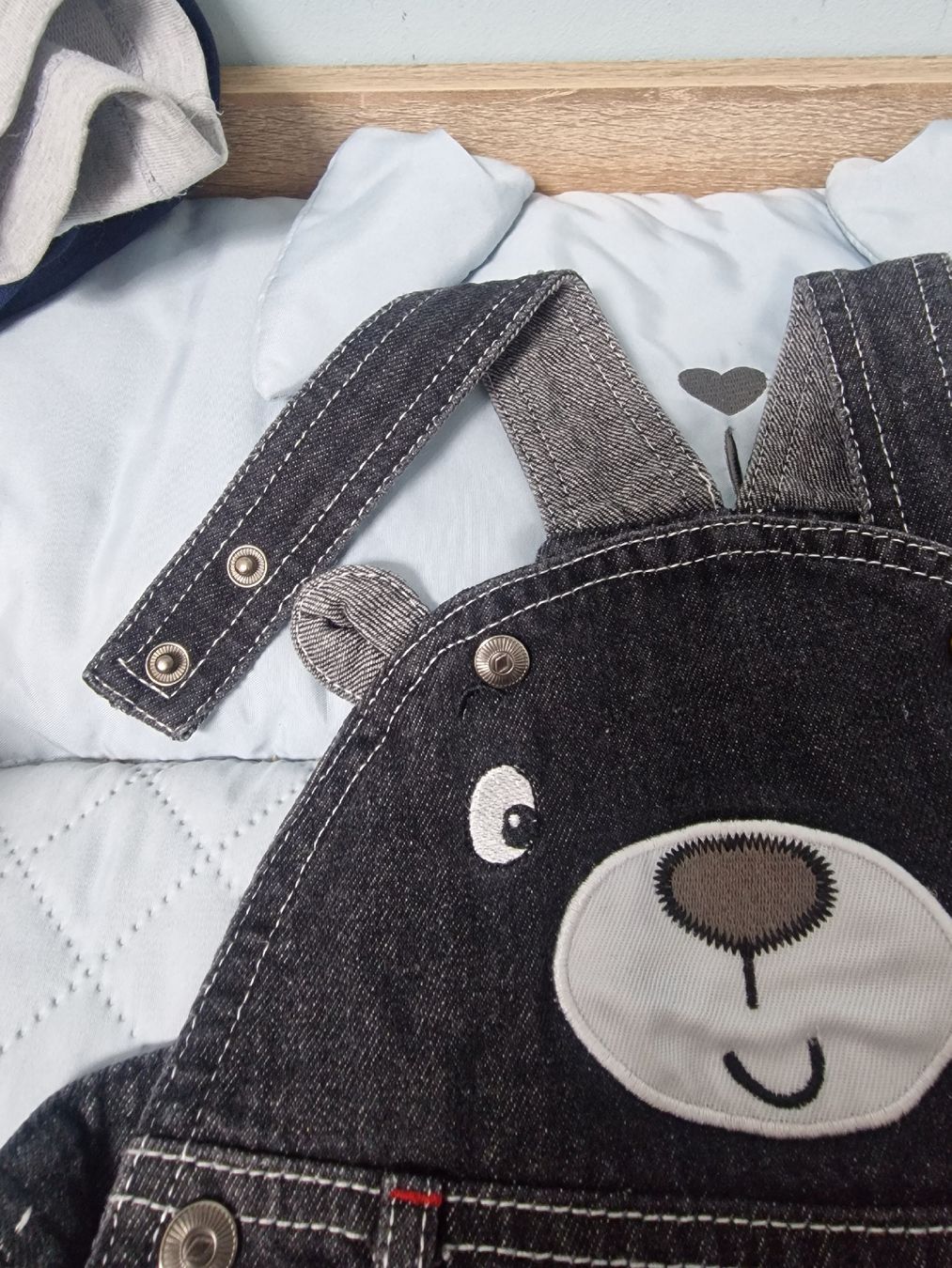 Lee Pantaloni: Salopette bébé garçon Lee Cooper, taille 18 mois, ours – Nuovo (secondo la descrizione) da Vétroz venduto da elo_7srz 1