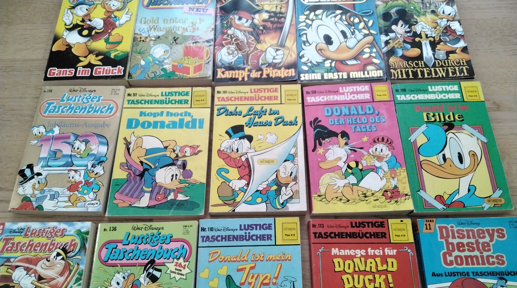 Fumetti: 15 Lustige Taschenbücher (SIEHE FOTOS) – Usato da Steinhausen venduto da pinu09 3
