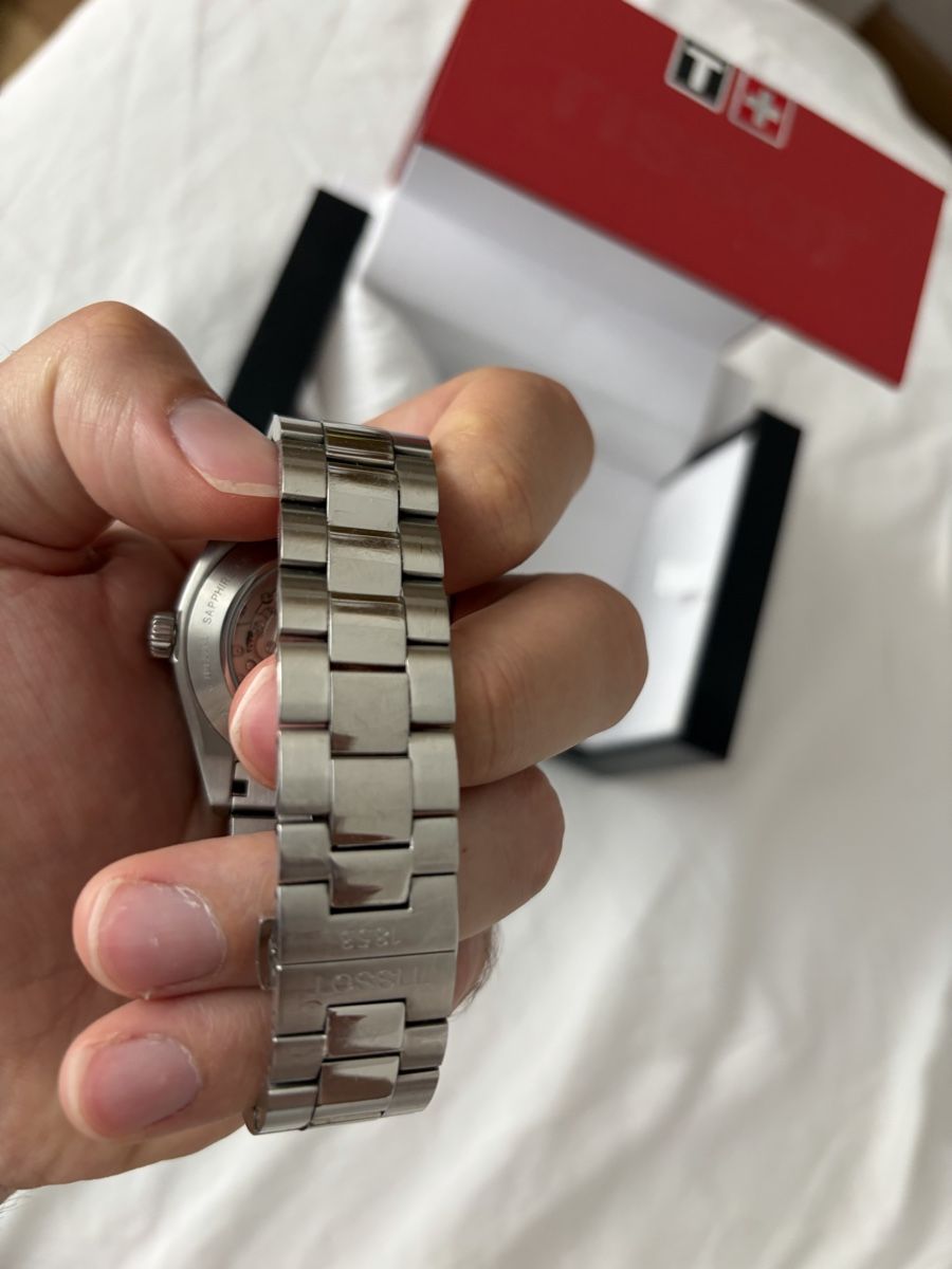 Tissot Uhren: Tissot Automatic Uhr 41mm Blau – Gebraucht aus Basel von bar_m8y6 5