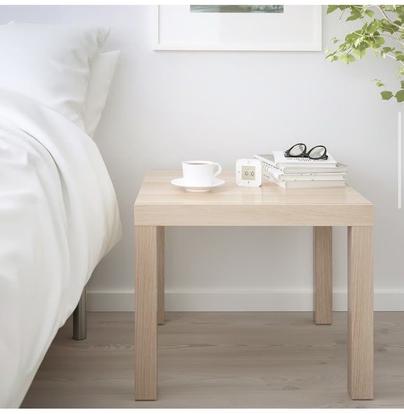 Tische: Table d’appoint IKEA LACK effet chêne – Neu (gemäss Beschreibung) aus Genève von muj_2zmc 2