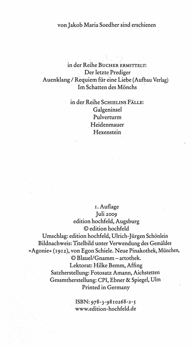 Bücher: Soedher Jakob Maria, Im Schatten des Mönchs – Neu (gemäss Beschreibung) aus Sarnen von Livres 2