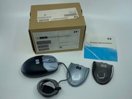 HP USB Optical Travel Mouse F2100A - Rarität - Sammler