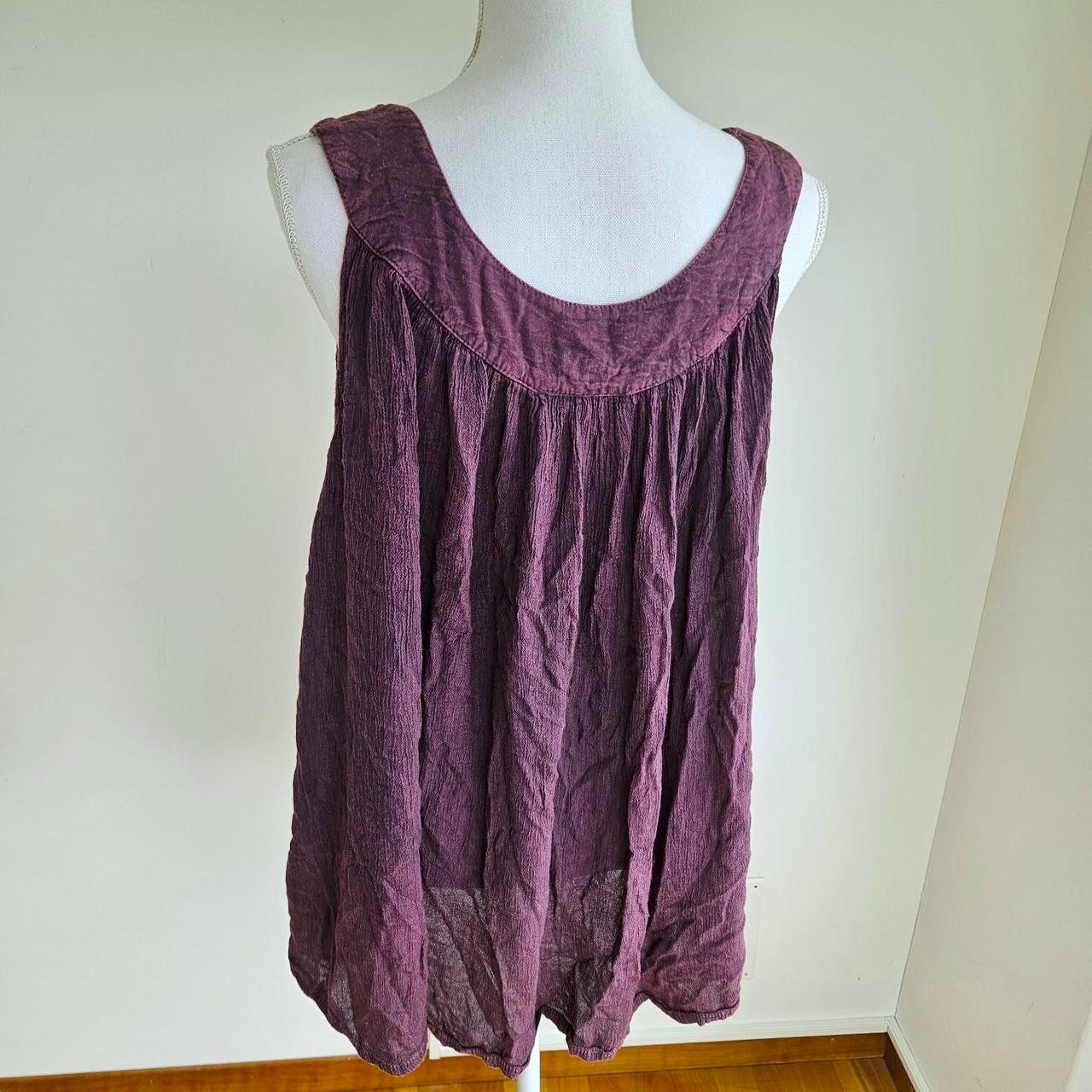 Top: Sommertop Lila- L/XL – Usato da Langnau am Albis venduto da Kookysprite 2