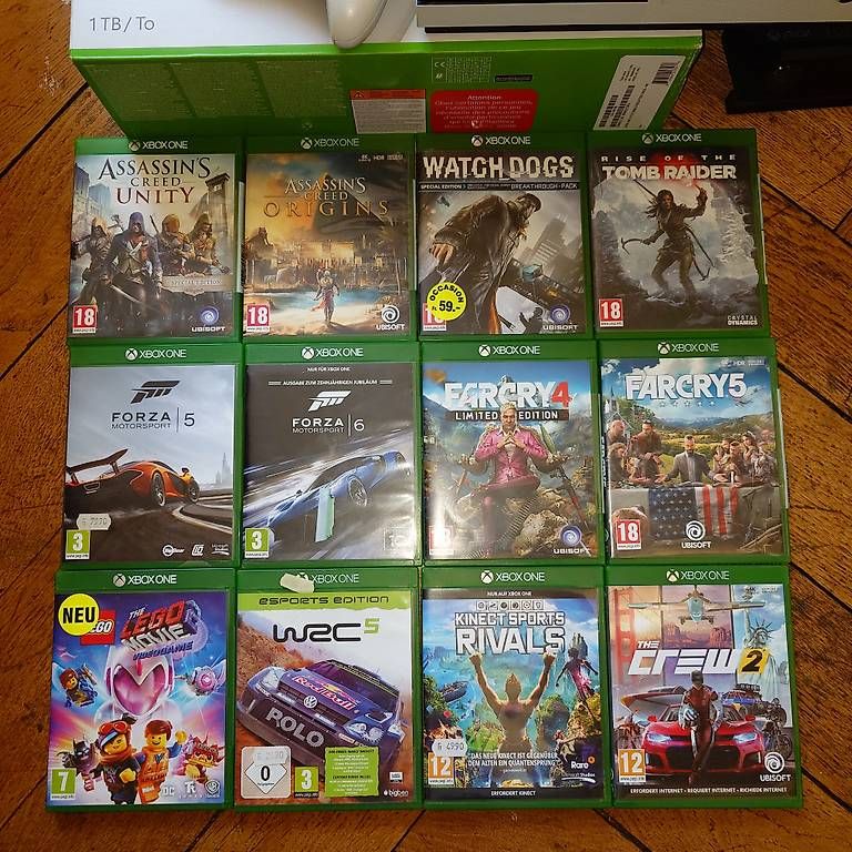 Console: Xbox ONE s 1T + Kinect + Games – Usato da Zürich venduto da vincenzoli 1