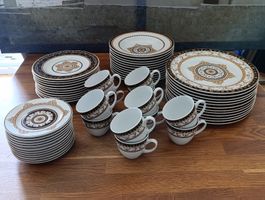Elegantes Geschirrset "Majestosa" von CreaTable 60-teilig 