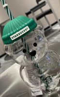 Starbucks Bearista Glass Bear Cup Ltd Edition 20OZ/591ml