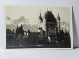 Thun , Schloss mit Stockhorn 1928