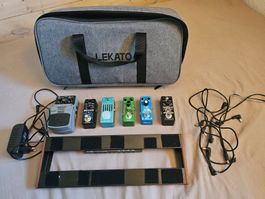 Pedalboard Gitarre