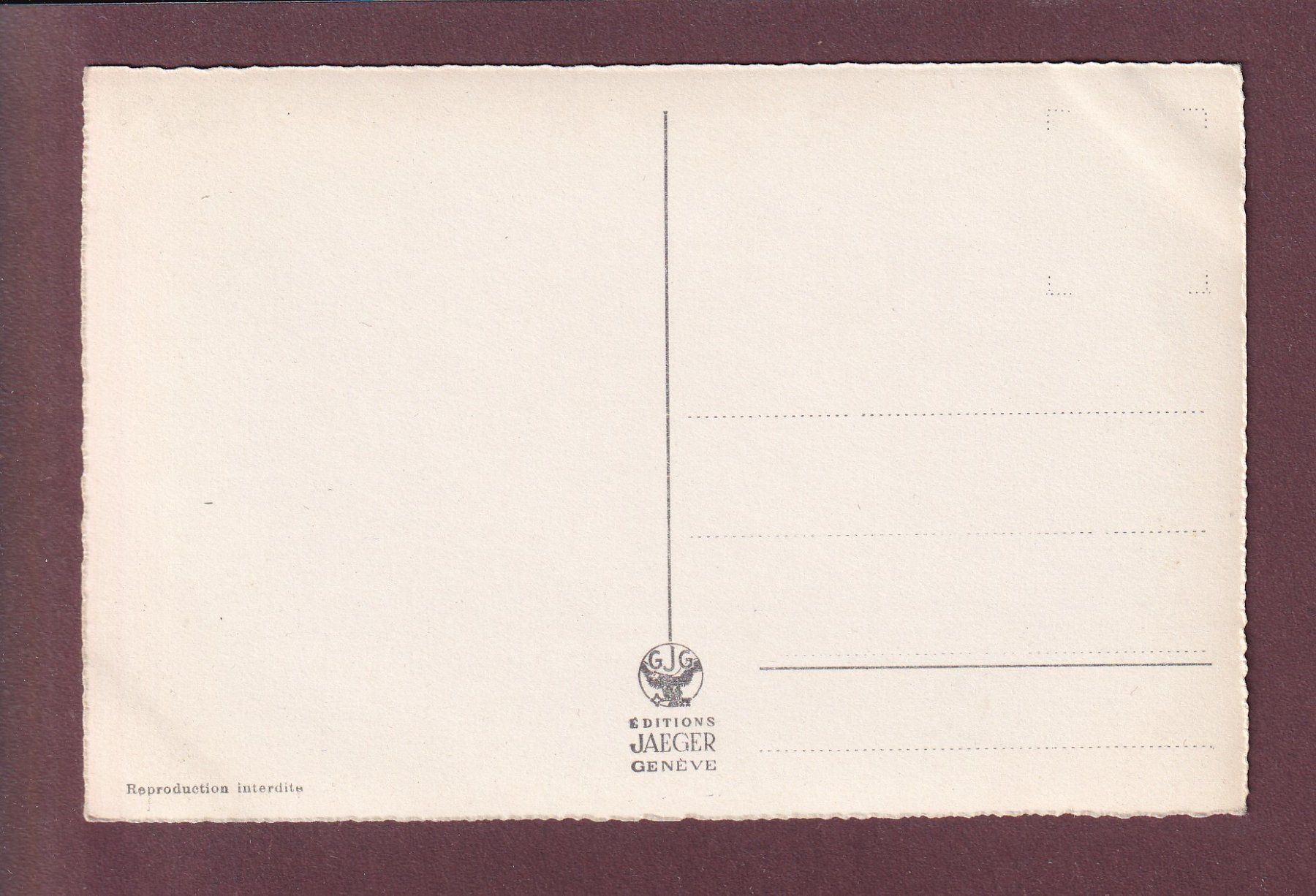 Cartoline postali: GENEVE - Île Rousseau – Usato da Pully venduto da nicecards 1