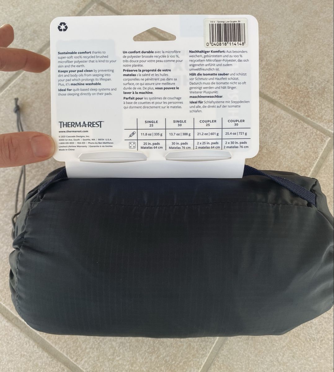 Thermarest Materassi: THERMAREST : drap housse de couplage – Nuovo e nell'imballaggio originale da Neuchâtel venduto da ann.tharin 1