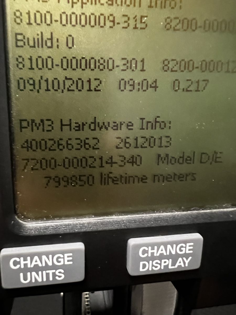 Concept 2 Hometrainer: Rudergerät Concept2 - PM3 Rower / RowErg – Gebraucht aus Zwingen von davidhenz 5