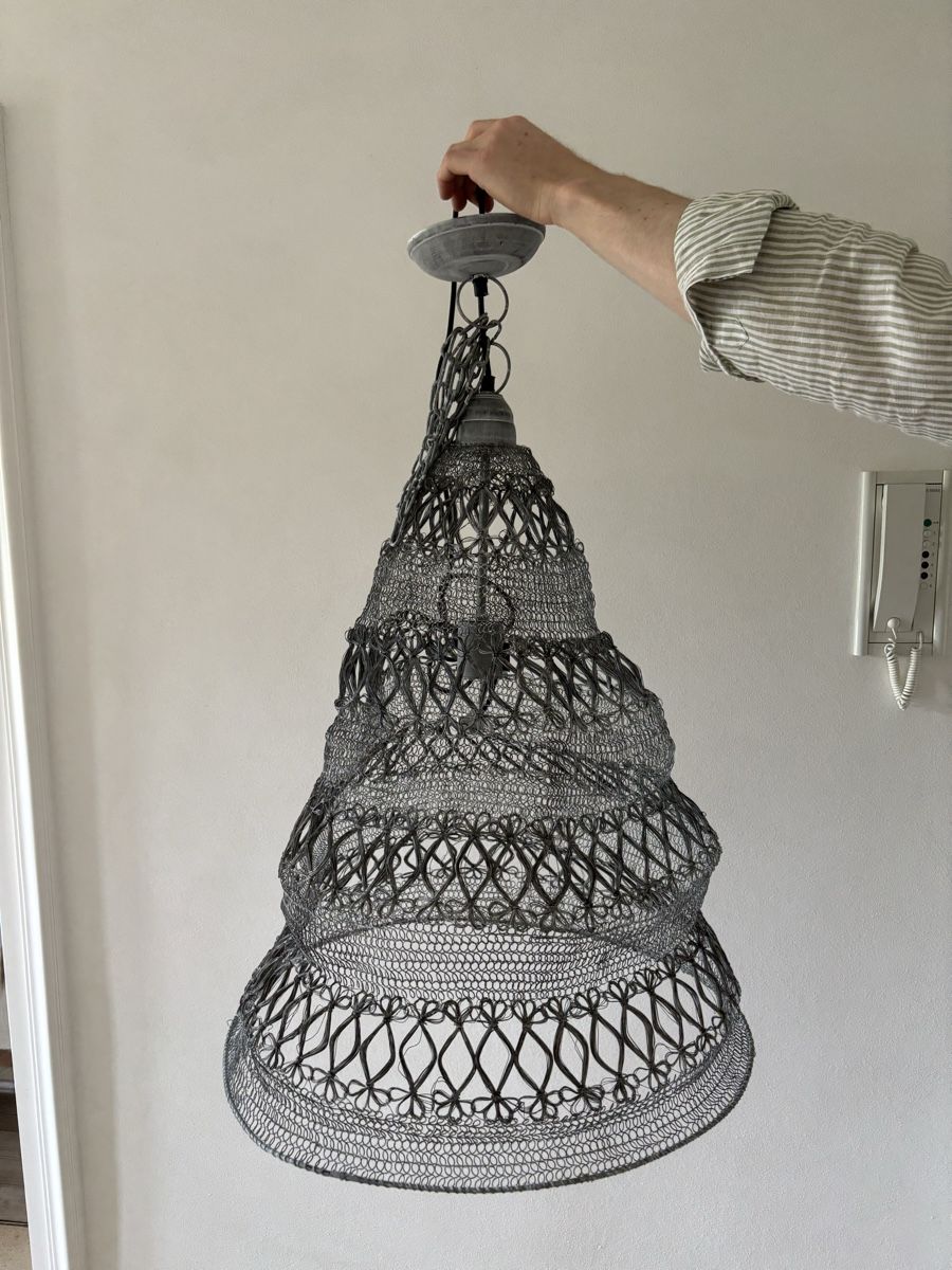 Lampadari & plafoniere: Tolle grosse Pendelleuchte aus Metall – Usato da Erlenbach ZH venduto da itemstobepruchased 3