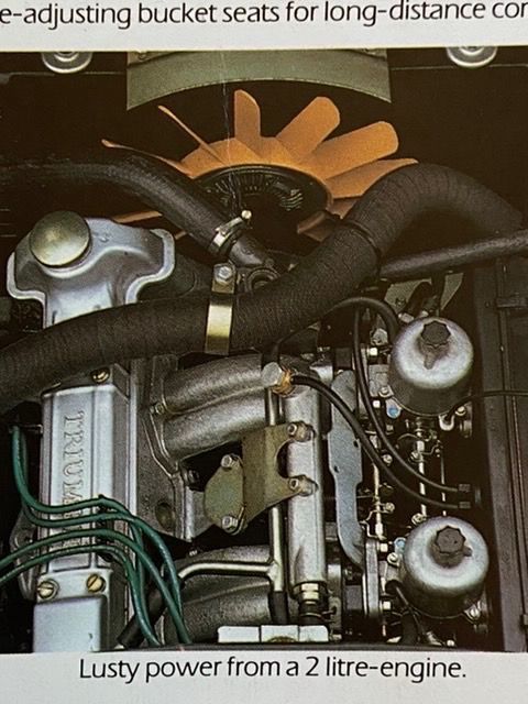 Triumph Documenti: TRIUMPH TR7 Fixedhead Prospekt Publication No. 3449/A – Usato da Langenthal venduto da Andreasdavidk 8