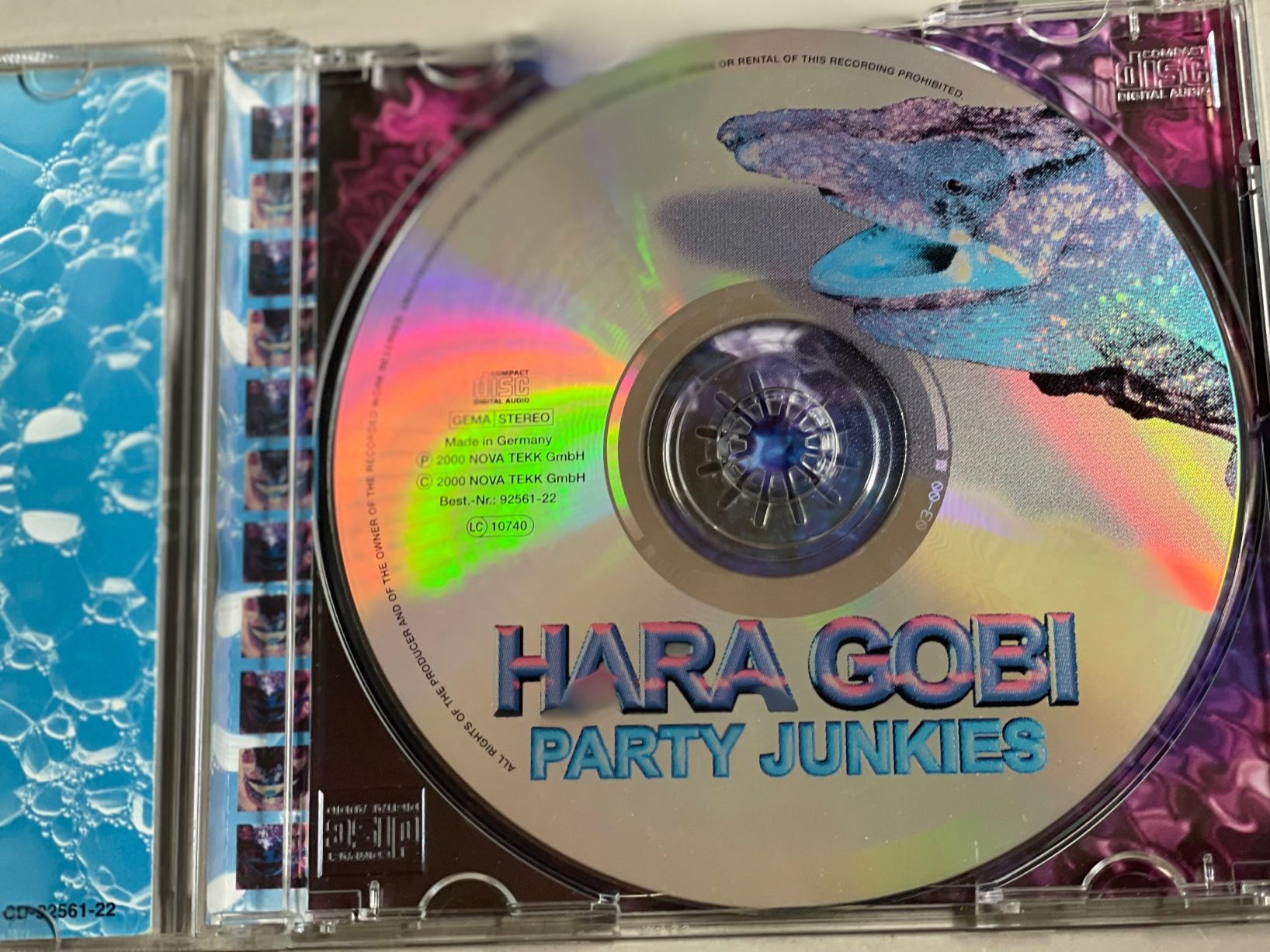 CD: Hara Gobi - Party Junkies - Psy – Usato da Muri b. Bern venduto da AdidasCollector 2