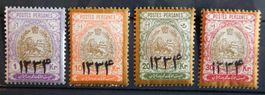 Persien Iran Kat. 397-400 * 1916 Kat. 220 Euro