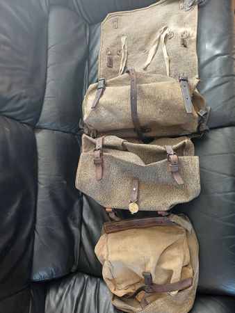 Blachenrucksack Schweizer Armee ca 1920