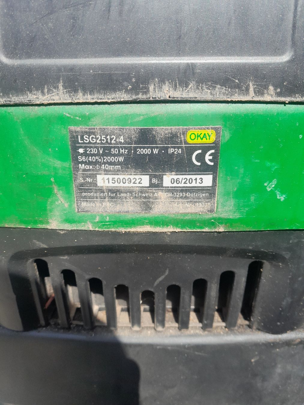 Häcksler: Okay Holzhacker Häcksler – Gebraucht aus Studen SZ von Mostelbock02 2