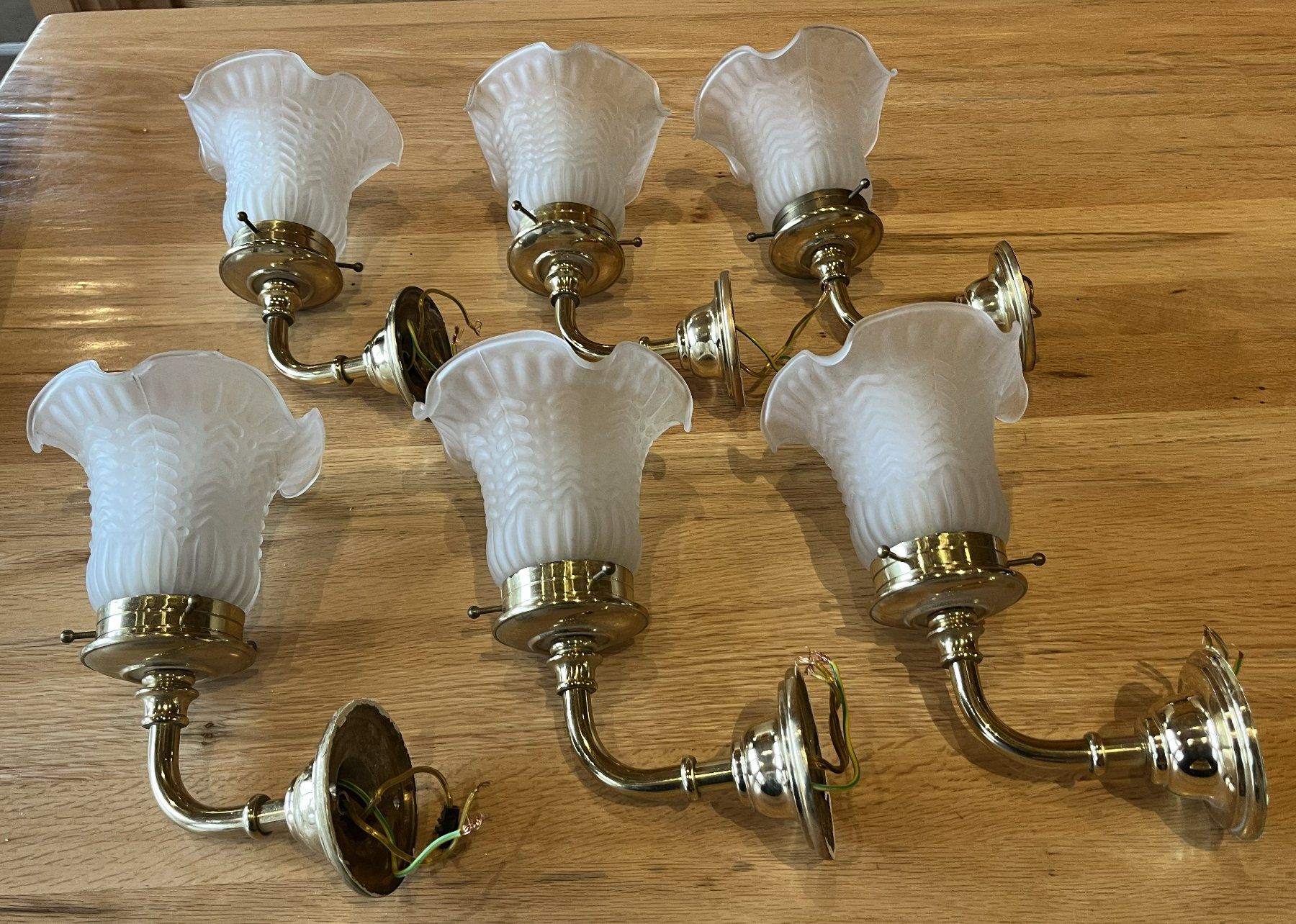 Lampade: 6x Vintage Wandlampen – Usato da Zweisimmen venduto da trini5 1