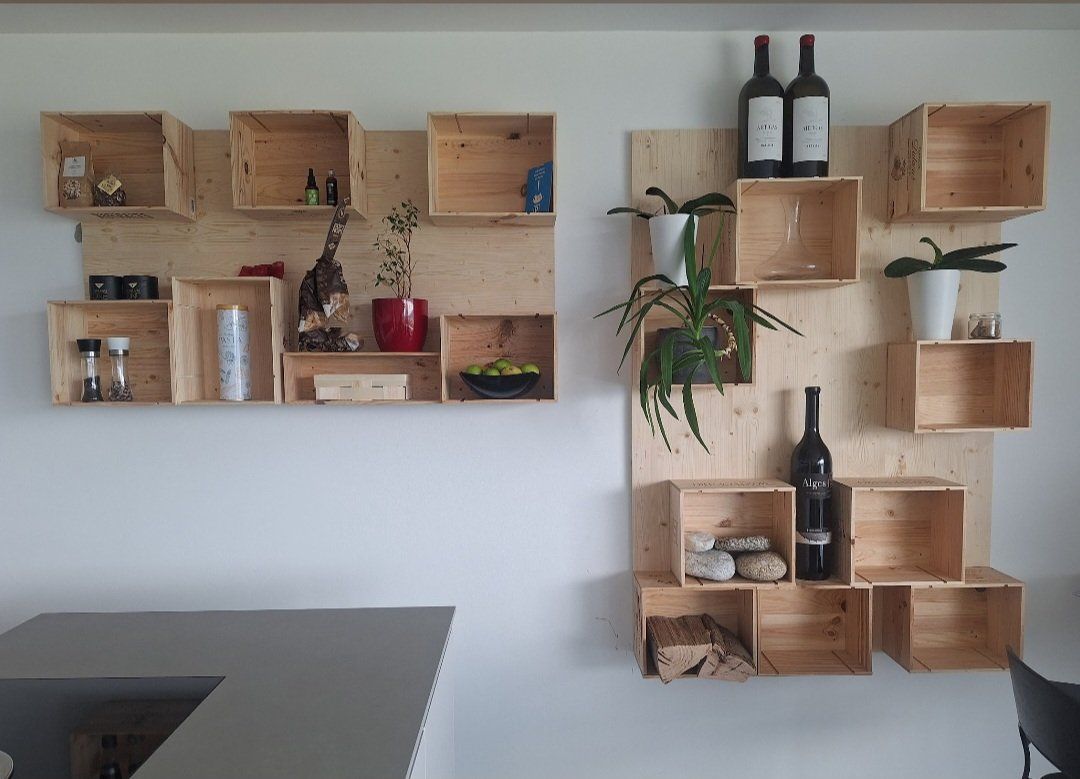 Scaffali: Wandregal Holz Massiv – Nuovo (secondo la descrizione) da Siselen BE venduto da lab_gw25