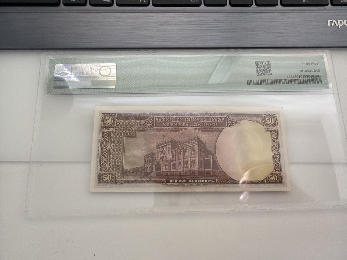 Banconote: Türkei 50 kuruş – Nuovo e nell'imballaggio originale da Baar venduto da Bkdmr 1