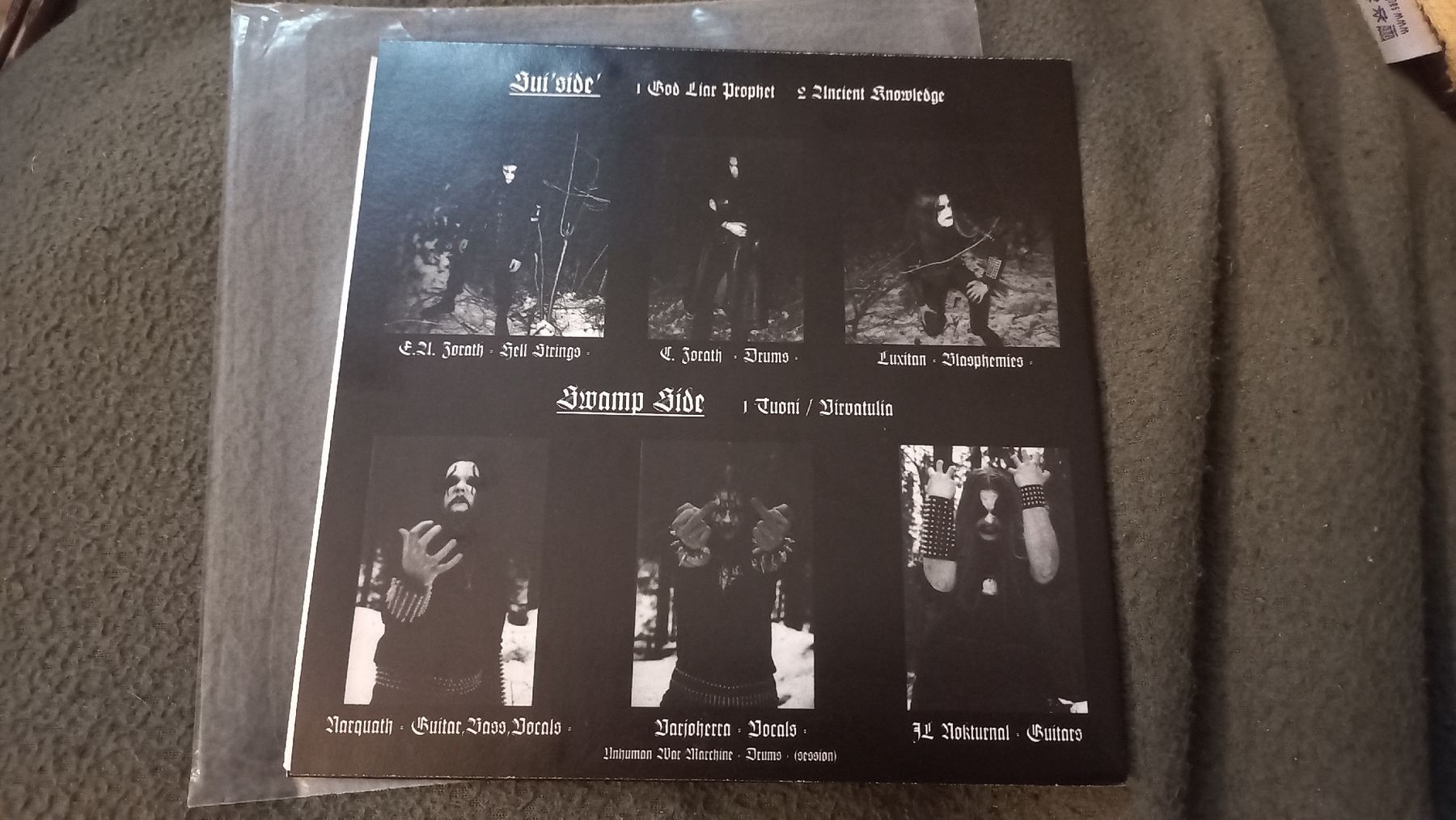 Schallplatten: Azaghal/Gosforth-Split Single 7"Vinyl Black Metal – Gebraucht aus Olten von Donatello1984 1