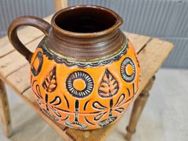 1960s Wekara 1850/18 Vase Krug Germany-Holland Keramikgefäss