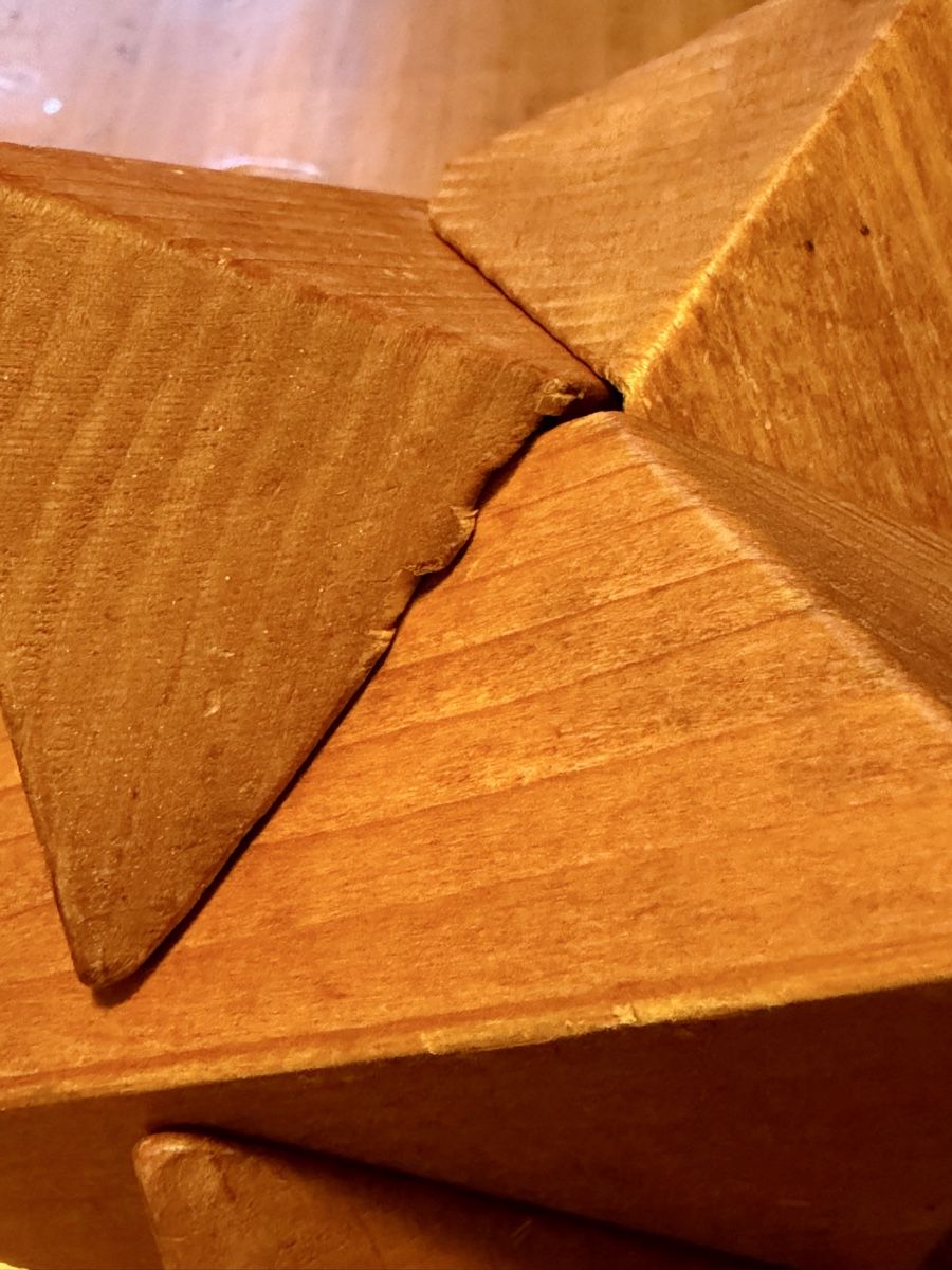 Giocattoli: Holzstern Puzzle gross – Usato da Basel venduto da Konix 1