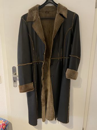 Ledermantel (echt Leder/Pelz)