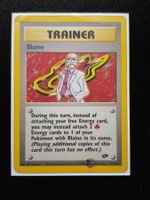 Blaine Gym 17/132  - Pokemon  2000 - Vintage