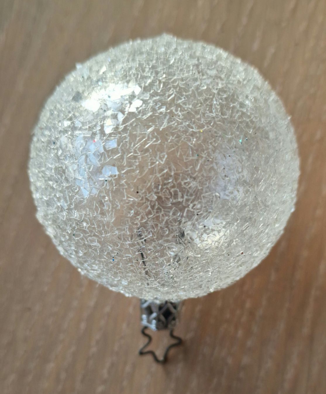 Tutte le decorazioni: Weihnachtsdeko, Weihnachtskugeln weiss durchsichtig Glas – Nuovo (secondo la descrizione) da Nebikon venduto da Japostyle 1