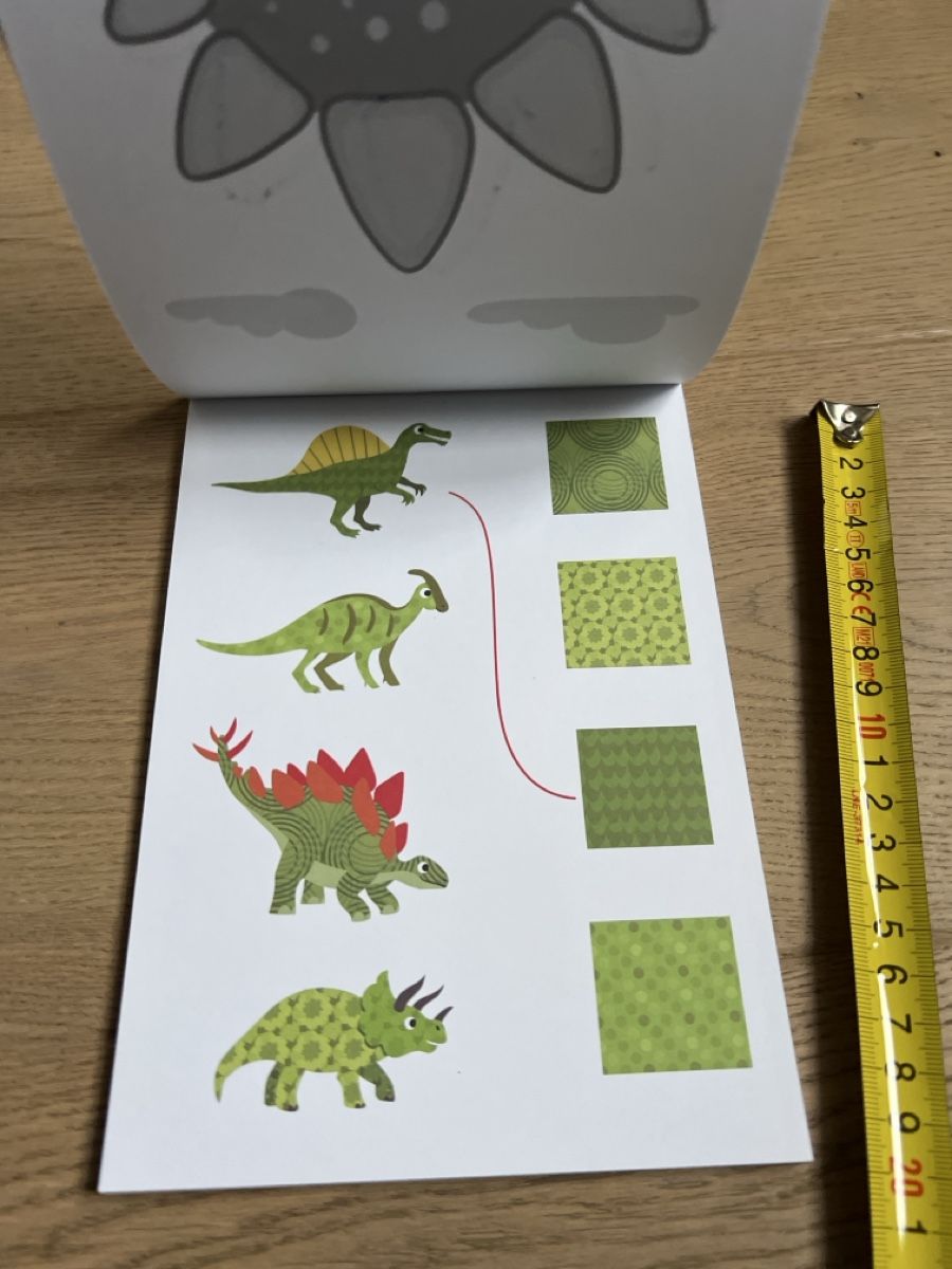 Libri: Kindergartenblock Rätselblock Malheft Dino Dinos – Usato da Oensingen venduto da katepe 5