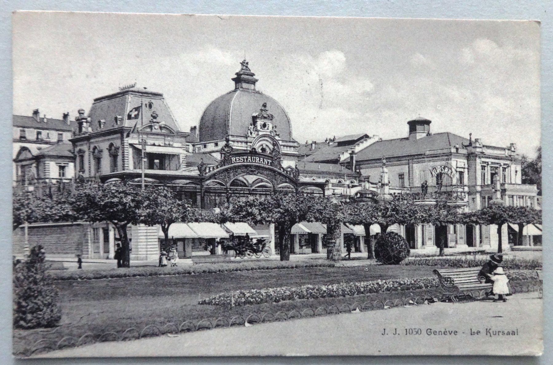 Cartoline postali: Genève - Le Kursaal – Usato da Fétigny venduto da Billy2miny