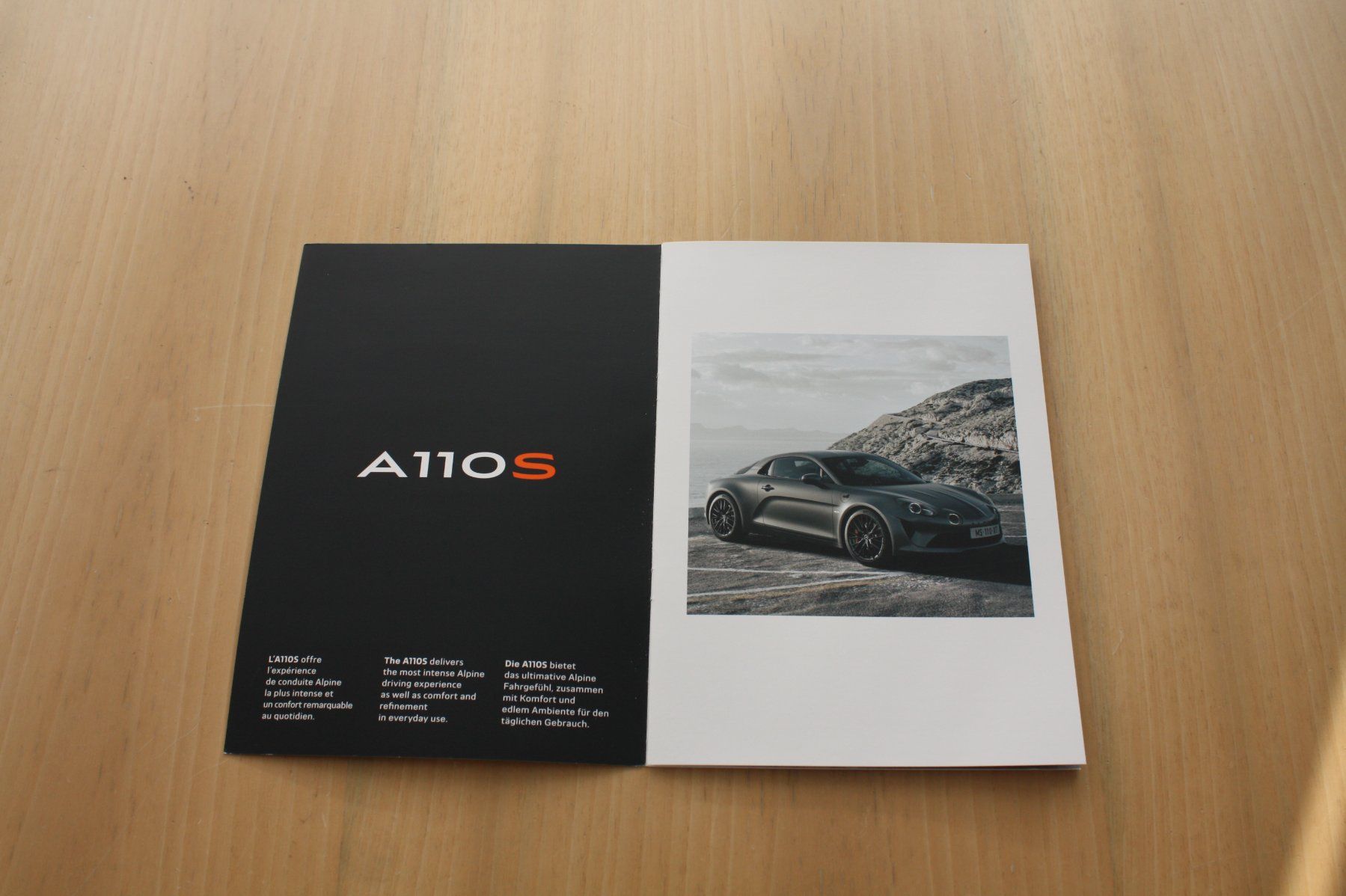 Renault Documenti: Alpine A110S Broschüre / Prospekt 4/2019 – Usato da Wikon venduto da erwin400 1