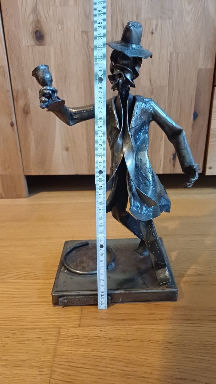 Sculture & Statue: David Abt Skulptur Weinflaschenhalter – Usato da Oberneunforn venduto da Bumbam 6