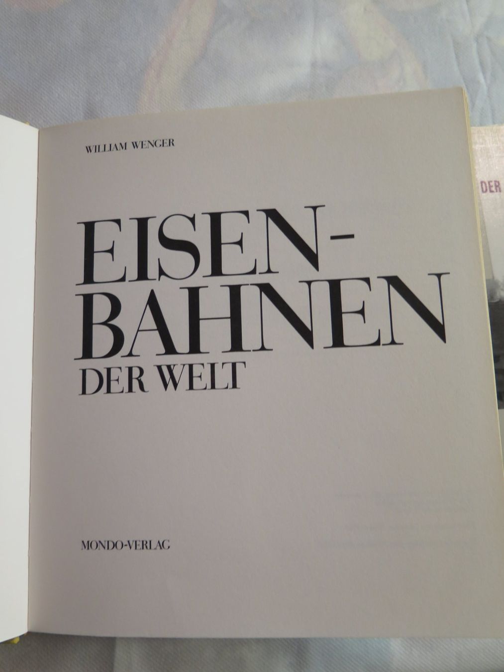 Libri: Eisenbahnen der Welt – Usato da Winterthur venduto da Namo1 1