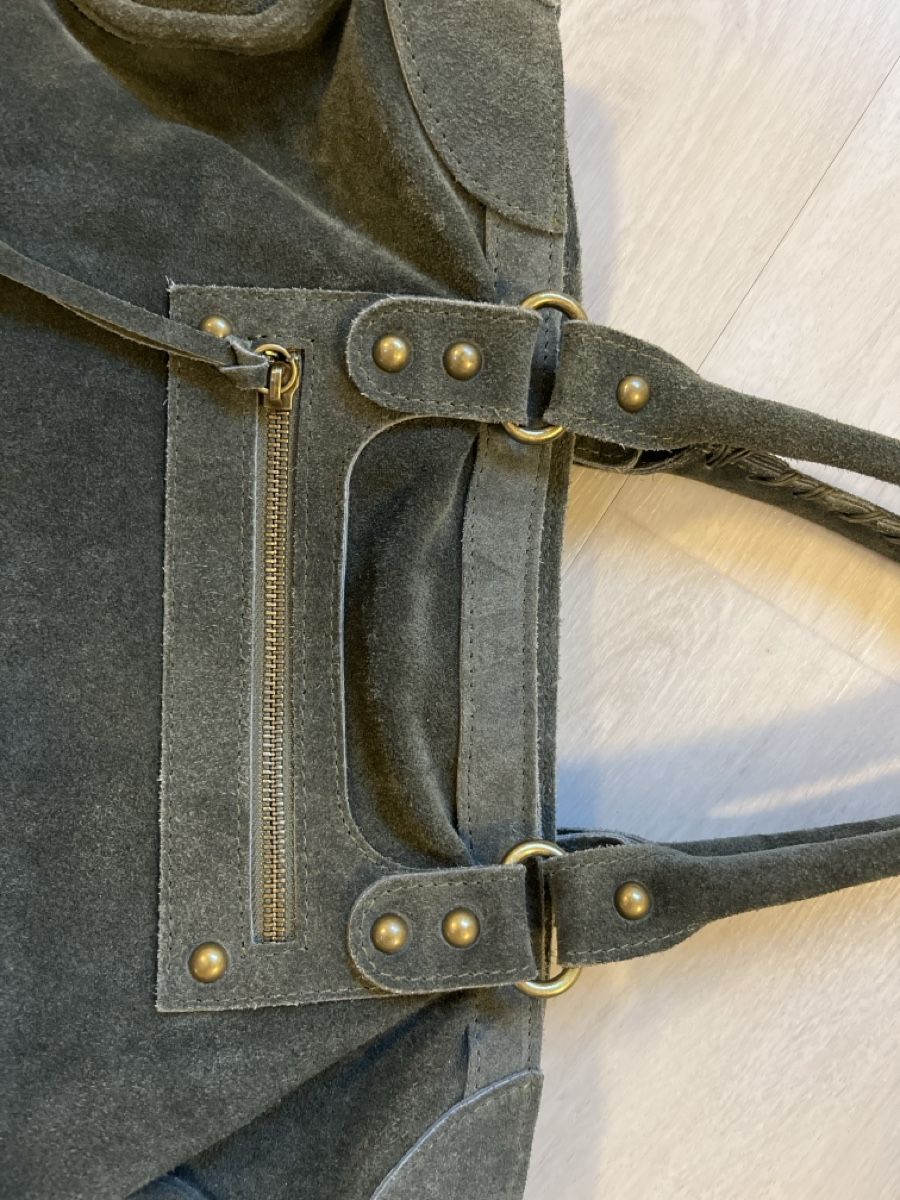 Borse da donna: Grüne Ledertasche – Nuovo (secondo la descrizione) da Guntalingen venduto da mon_hc9m 1