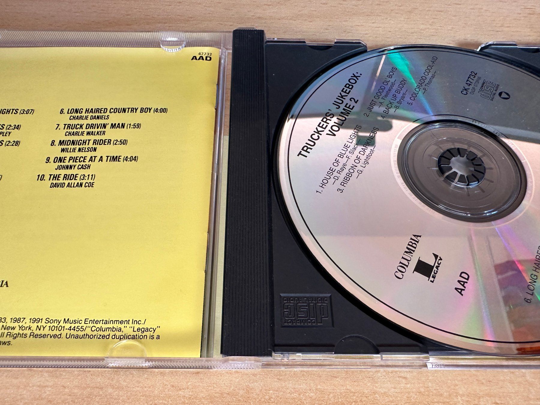 CD: Various – Trucker's Jukebox Vol. 2 – Usato da Rikon im Tösstal venduto da Alpenmutz 2