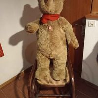 Schaukelstuhl Vintage Thonet-Stil