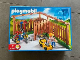 PLAYMOBIL PKW- und Gerätestellplatz komplett