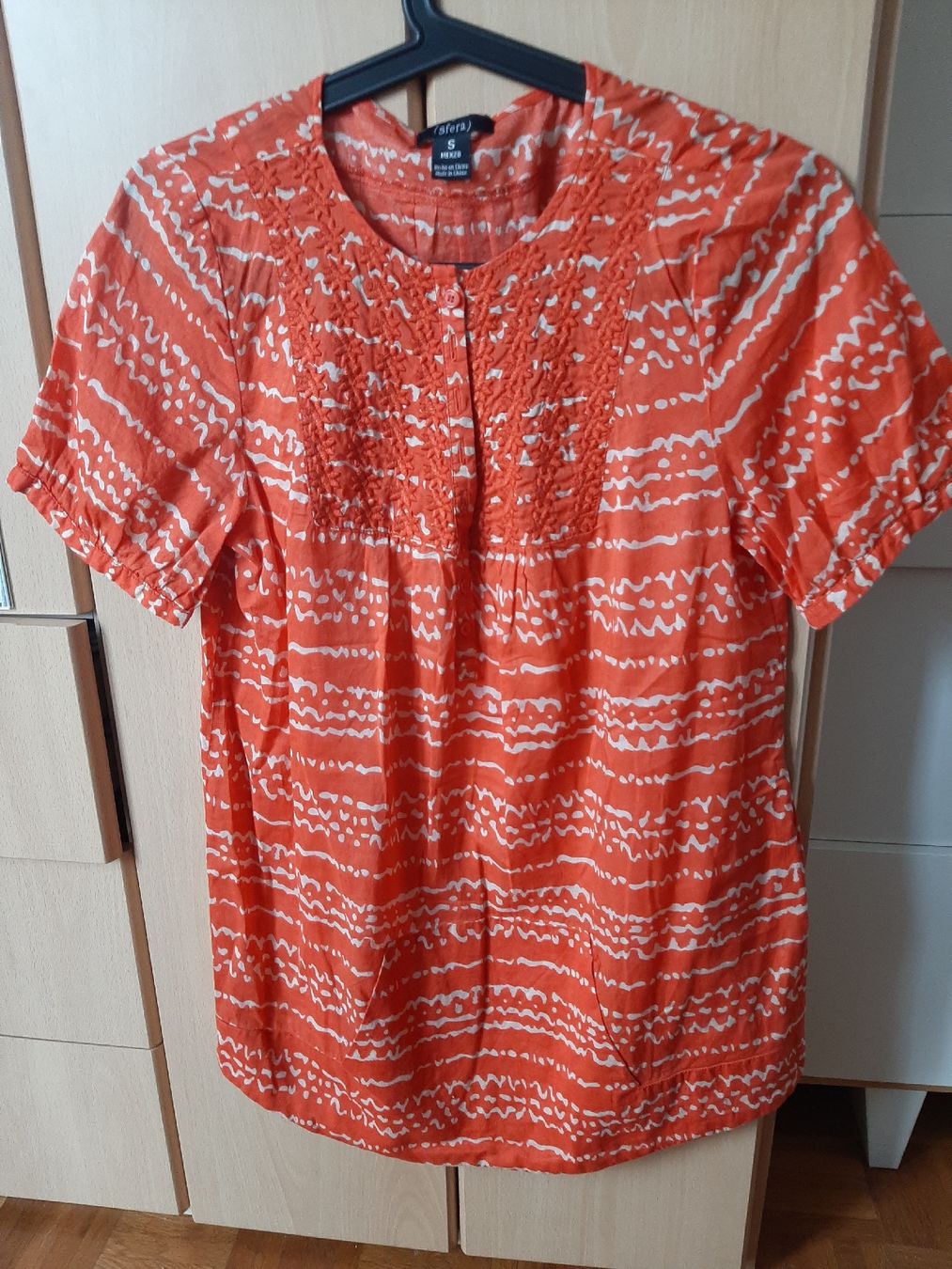 Camicette: SFERA blouse tunique orange taille S – Nuovo (secondo la descrizione) da Lausanne venduto da del_tpq5