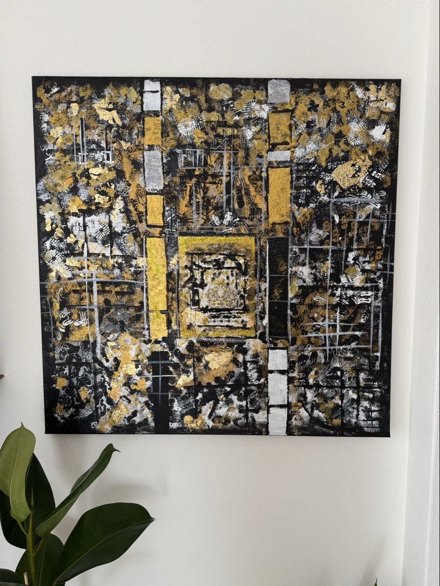 Dipinti: Abstraktes Wandbild, Unikat – Nuovo e nell'imballaggio originale da Lachen SZ venduto da artbyblondangel 3
