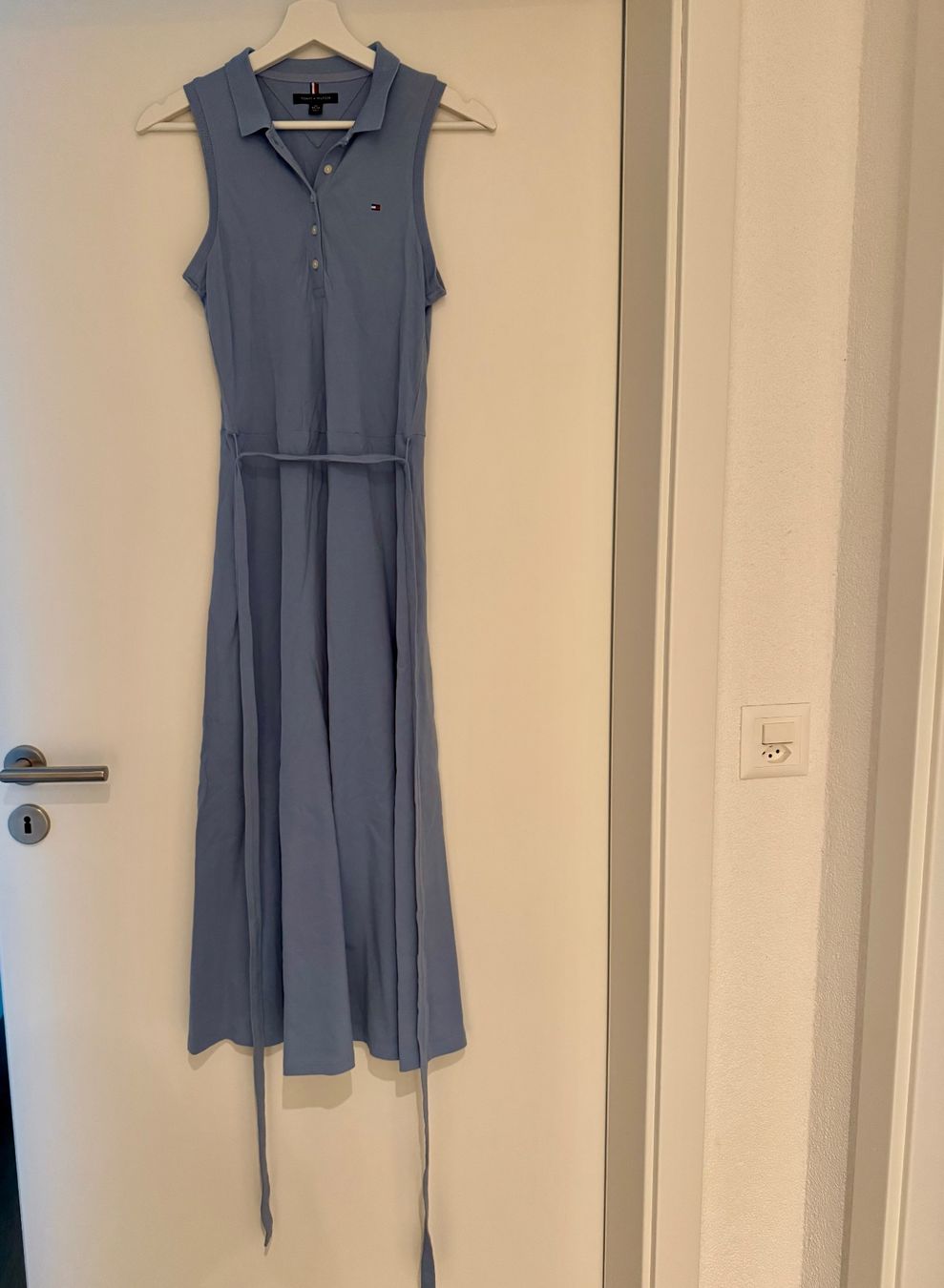 Tommy Hilfiger Vestiti: Tommy Hilfiger Polokleid Maxi hellblau XS – Nuovo (secondo la descrizione) da Biel-Benken BL venduto da csr_b6dz 1