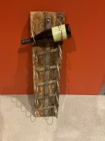 WEIN FLASCHEN HALTERUNG FÜR DIE WAND FÜR 6 FLASCHEN