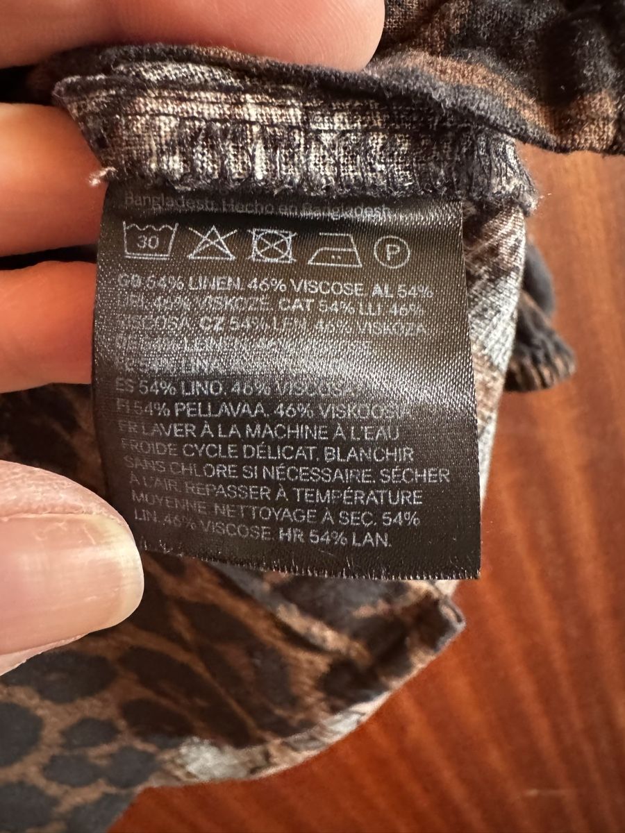 H&M Camicette: Blouse léopard – Nuovo (secondo la descrizione) da Blonay venduto da Celuna 4
