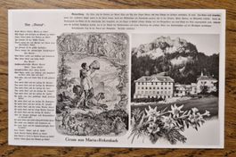 Gruss Maria Rickenbach, Betruf, Postlartenverlag Engelberger