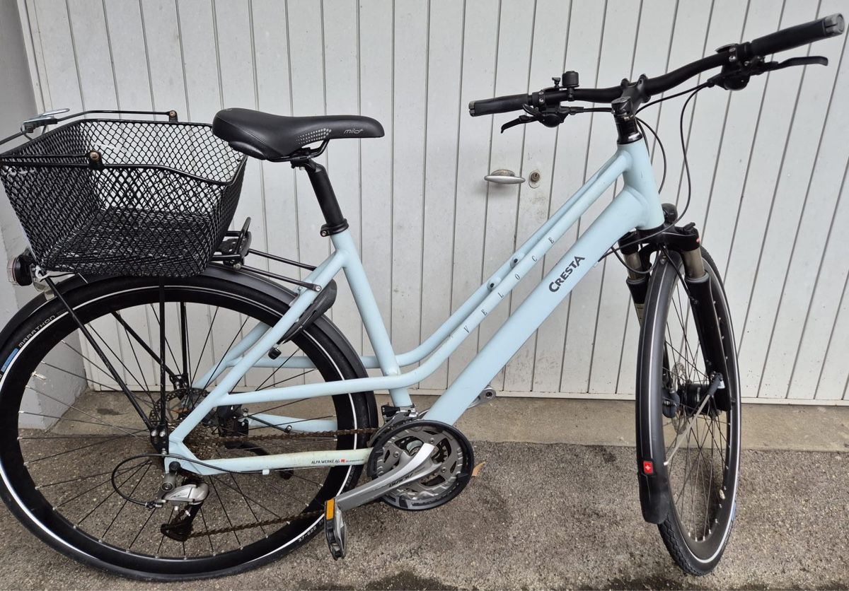 Cresta Biciclette: Cresta Alltagsvelo hellblau - Veloce Damen – Usato da Gibswil venduto da Engelsgleich 3